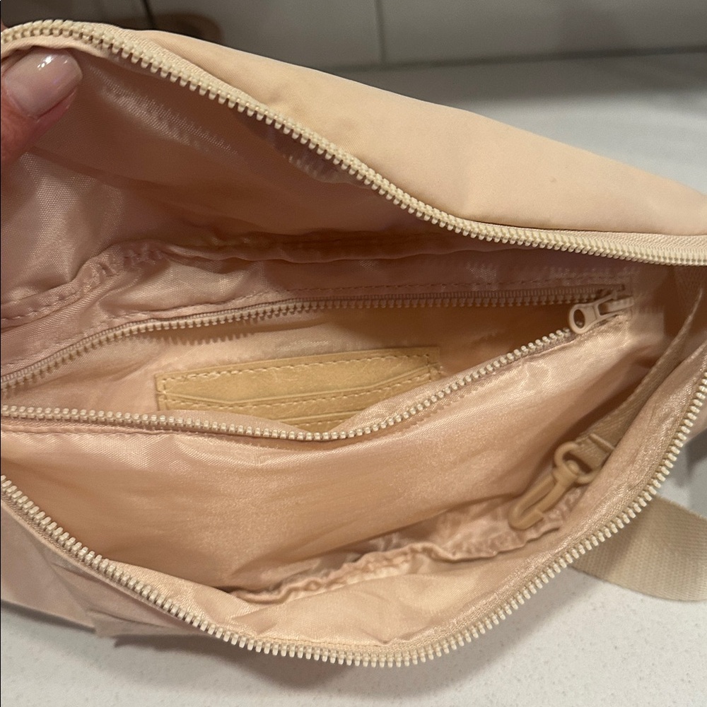 BEIS Tan Belt Bag with Braided Strap - Picture 4 of 4